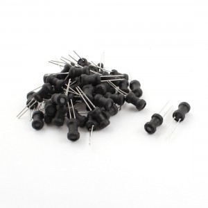 50Pcs Through Hole 270UH 270uH 450mA 6x10mm 10% Radial Lead Inductor