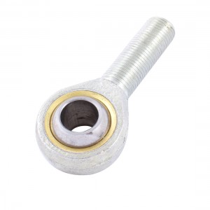 0.205Kg 0.45lb M16 Male Thread Metal Spherical Radial Rod End Bearing