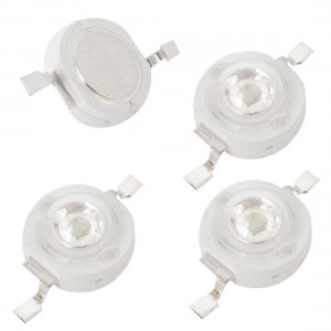 4 Pieces Energy Saving 1W Power Blue LED Lamp Light Beads Emitter 20-25LM