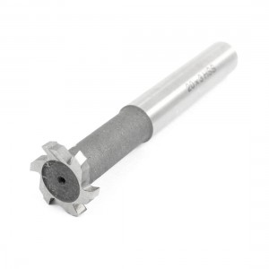 20mm Cutting Dia 3mm Depth 6 Flutes T Slot End Mill Milling Cutter