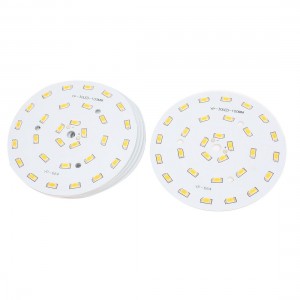 15W Warm White 30 SMD 5630 LED Light Downlight Aluminum Heatsink Base Plate 5pcs