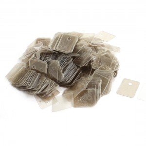 500Pcs 18mmx22mmx0.12mm Mica Insulator Insulation Sheet