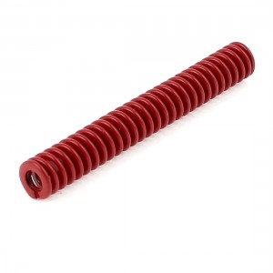 Red 8mm x 4mm x 60mm Rectangular Section Mold Mould Die Spring