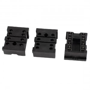 3 Pieces Black 8 Pin Auto Car General Relay Socket Base Holder 18F-2Z-A2 7A 250V
