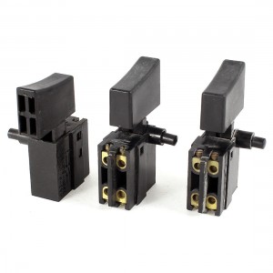 3 Pcs Electric Parts FD2-4/1W AC 250V 4A 5E4 SPST NO on/off Toggle Switch