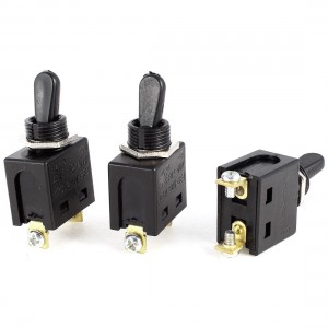 3 Pcs Electric Parts FD2-4/1W AC 250V 4A 5E4 SPST NO on-off Toggle Switch