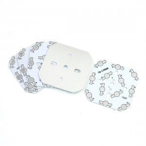 5Pcs 12 x 1W 3W LED High Power Aluminum PCB Circuit Board 64mm x 64mm