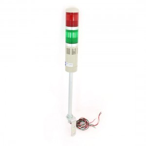 Green Red Light Tower Flashing Industrial Alarm Sound Warning Lamp DC 24 Volt