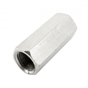 1/4PT Threaded Straight Air Pneumatic Single Way Check Valve Silver Tone