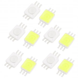 10 Pcs Pure White Light SMD 9280 LED Bead Chip Lamp 3.0-3.6V 350mA 1W 80LM