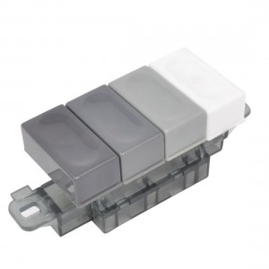 AC 250V/1A 3-Interlock 1-Reset 4 Positions Keys Board Switch for Range Hood