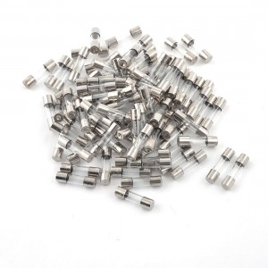 100 Pcs 250V 8A 5mm x 20mm Fast Blow Type Quick Glass Tube Fuses