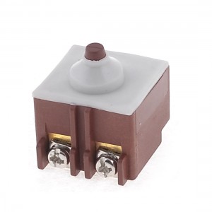 AC 250V 5A Single Pole Double Throw Momentary Push Button Switch