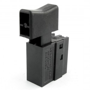 Momentary DPST NO Black Case Trigger Switch AC 250V 6A for Dragon Electric Drill