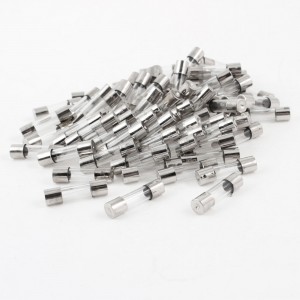 5mm x 20mm Fast Blow Type Glass Tube Fuses 0.5A 250V Replacement 100 in 1