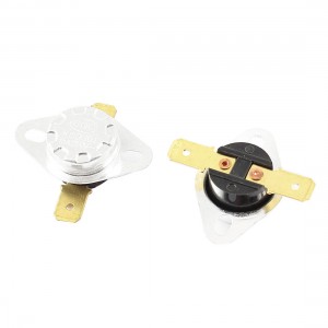 2Pcs KSD301 2 Terminal 50C Temperature Control Switch Thermostat AC 250V 15A