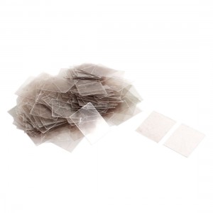 200pcs 20mm x 25cm x 0.09mm Mica Paper Sheets Insulator
