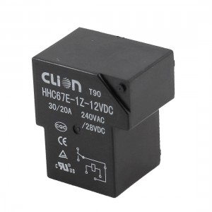 DC 12V Coil SPDT PCB Mount Electromagnetic Power Relays JQX-15F