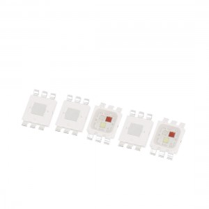 5 Pcs Red Green Blue Light SMD 5050 LED Bead Chip Lamp 350mA 3W 240LM