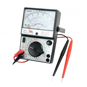 MF47B AC/DC Volt Capacitance Test Pointer Multimeter w Testing Lead