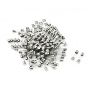 100 Pcs Fast Blow Cylinder Shape 5mm x 20mm Glass Tube Fuses 250V 4A Amp