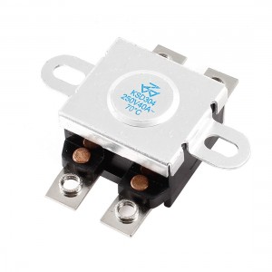 KSD304 4 Terminal 70C Temperature Control Switch Thermostat AC 250V 40A