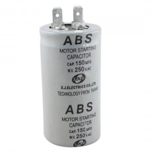 ABS Series 150MFD 150UF 250V AC Motor Starting Capacitor
