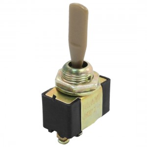 SPDT 2 Position Locking Rocker Circuit Control Toggle Switch AC 250V 16A