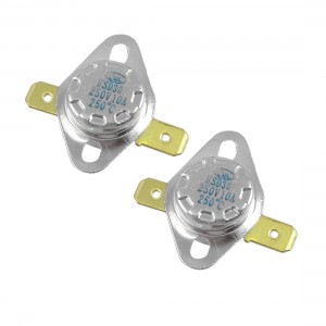 2 Pcs 250 Celsius NC Temperature Switch Ceramic Thermostat KSD301