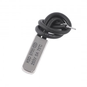 KSD9700 75 Celsius Bimetal Temperature Control Switch Thermostat NC 250V 5A
