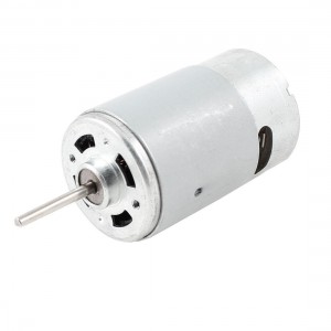 Silver Tone 6100-16000RPM 3mm Shaft High Torque Mini Micro Motor DC 5-12V