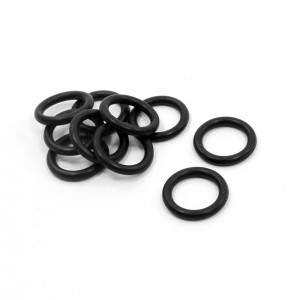 10Pcs Black Mechanical O Rings Oil Seal Washers 20mmx14mmx3mm