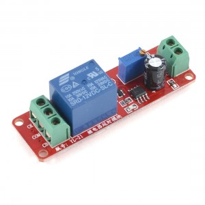 12VDC LED Indicator Triggered NC Time Delay Relay Actuation Module