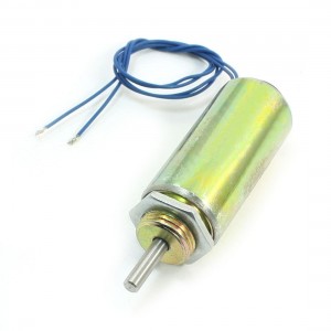 250g Force 10mm Tubular Push Type Electric Solenoid Electromagnet 12V