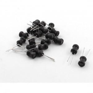 20Pcs 2.2mH 400mA 10% Tolerance Radial Coil Choke Inductor 6mm x 8mm