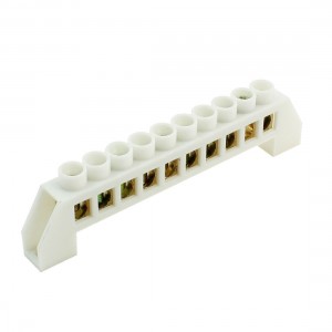 Wire Connector Single Row 10 Positions Barrier Terminal Block