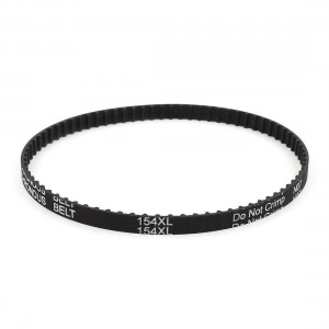 154XL 031 Engine Rubber Timing Belt 77T 5.08mm Pitch 7.9mm Width Black