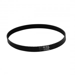97MXL025 121-Tooth 6.4mm Width Black Industrial Synchronous Timing Belt 9.7"
