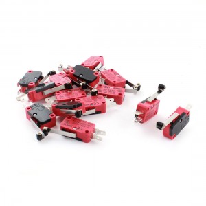 15 Pcs V-156-1C25 Micro Limit Switch Long Hinge Roller Arm SPDT Snap Action New