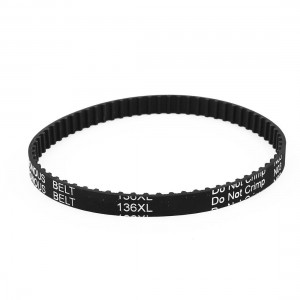 CNC 345.44mm Pitch Length 68 Teeth 9.5mm Width Industrial Timing Belt 136XL 037