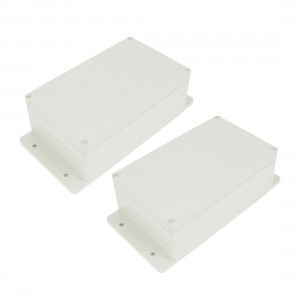 2 Pcs Sealed Plastic Enclosure Electronic Switch Junction Box 199 x 119 x 74mm