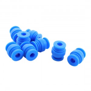 8 Pcs 8mm x 20mm Blue Rubber Anti Vibration Damping Ball for Hero Gopro2 Gopro3