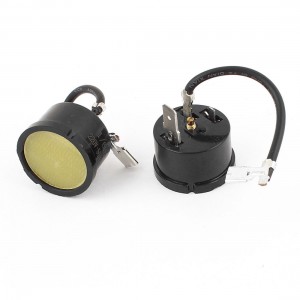 2 Pcs 1/6 HP Round Thermal Overloaded Protector Starter for 220V Air Conditioner