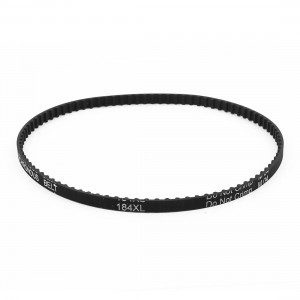 184XL 025 92 Teeth 6.4mm Width 467.36mm Pitch Length Timing Belt Black