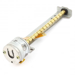 58mm x 3mm Screw Shaft 2 Phase 4 Wire Micro-Step Stepper Motor DC 3-6V