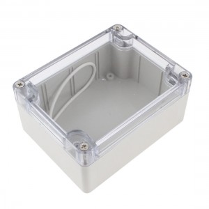 Clear Waterproof Cable Connect Electric Switch Junction Box 108 x 85 x 52mm