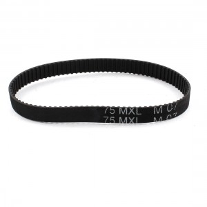 75MXL025 94-Tooth 6.4mm Width Black Industrial Synchronous Timing Belt 7.5"