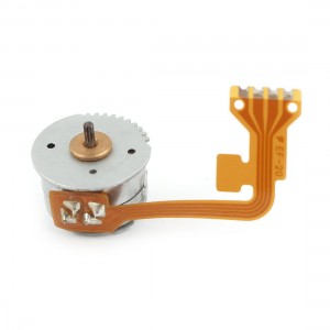 Gear Shaft 2 Phase 4 Wire Micro-Step Stepper Motor 15mm x 10mm DC 3-6V