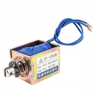 10mm Stroke 6Kg Force Push Pull Open Frame Solenoid Electromagnet DC 12V 0.36A