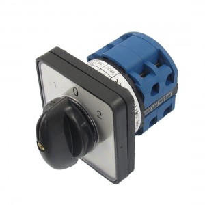 Latching AC 660V 20A 8 Terminal Three Position Cam Combination Changeover Switch